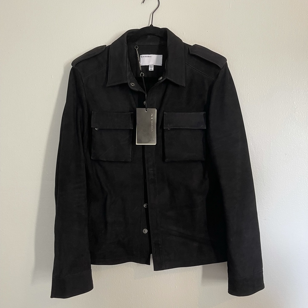 MUUBAA men suede shirt/jacket . Size L - small fit